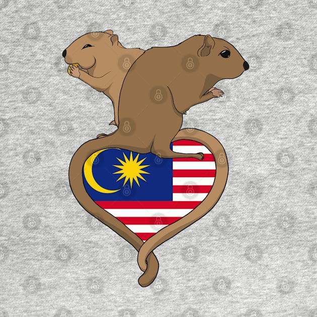 Gerbil Malaysia (dark) by RampArt